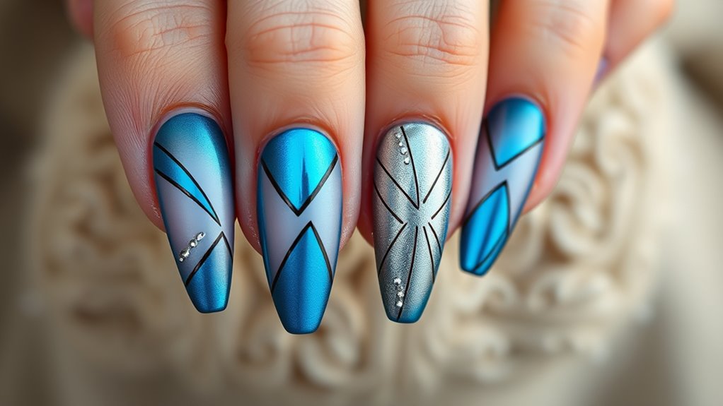 innovative french manicure designs