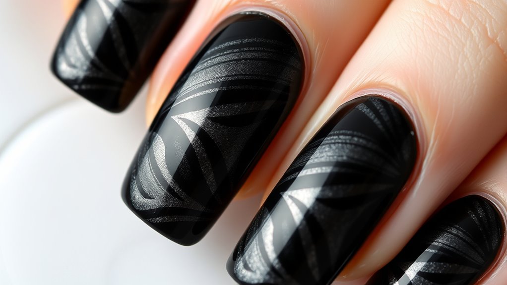 luxurious magnetic nail polish