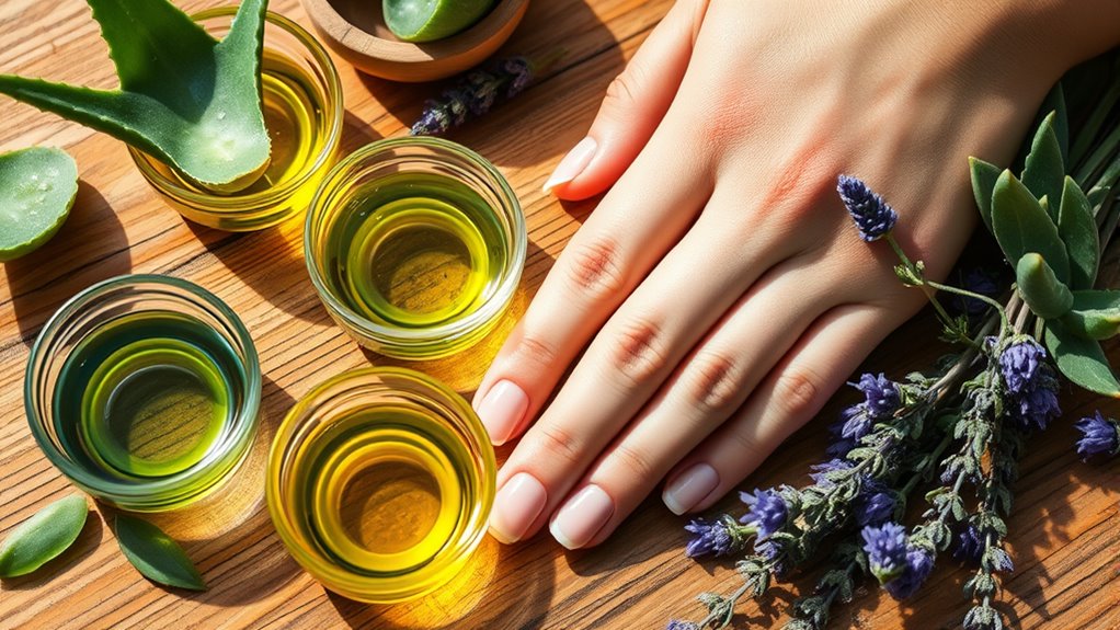 natural plant based nail care