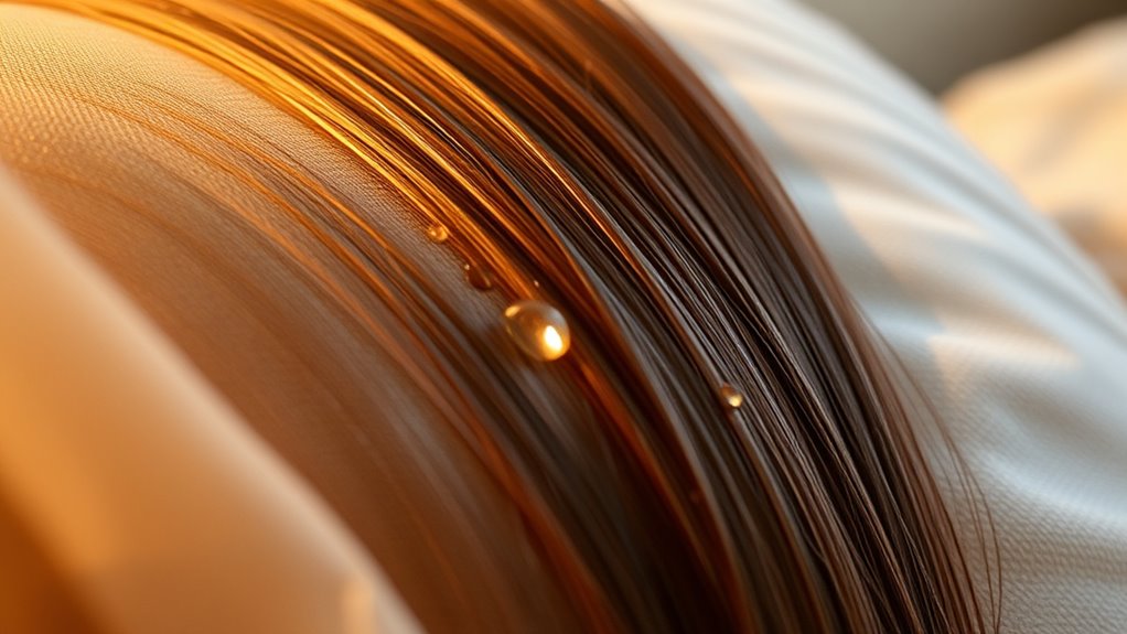 oil application for healthy hair