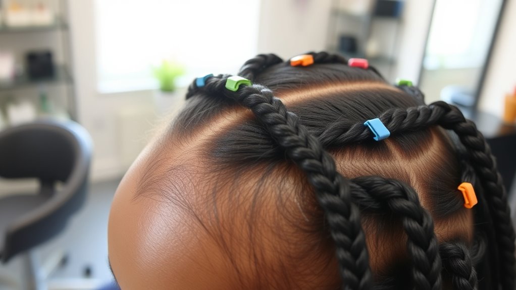 proper braid and scalp care