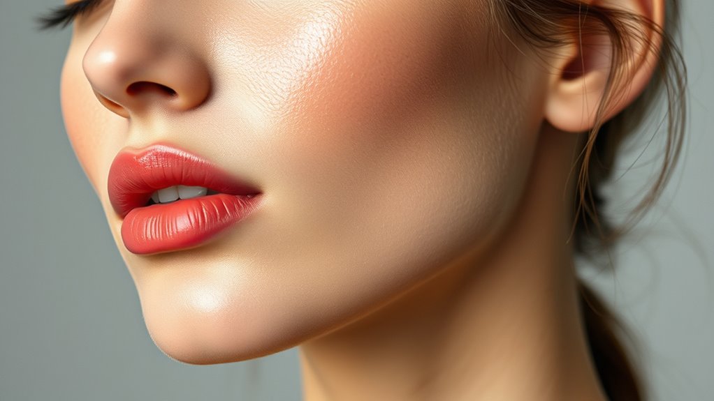 seamless blush contour blending