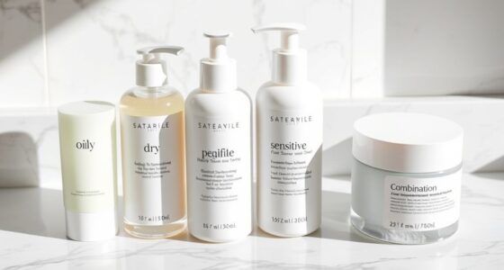 selecting suitable facial cleansers