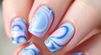 swirling water marble designs