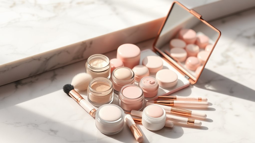 travel size versatile makeup essentials