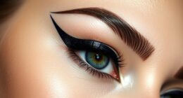 upside down eyeliner trend