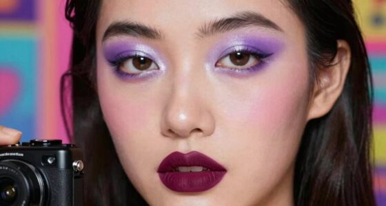 90s makeup modern twist