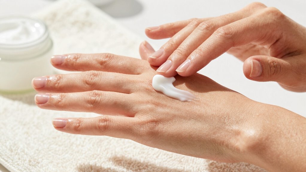 apply hand cream correctly