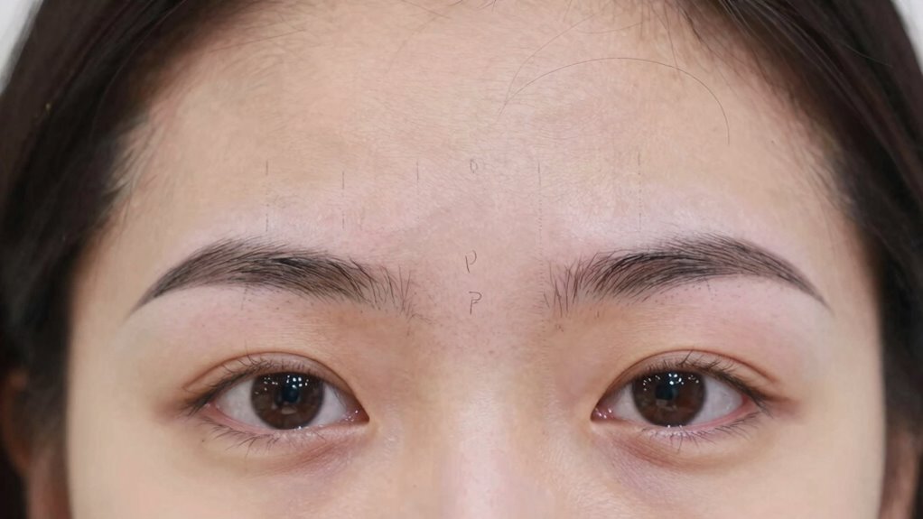 avoid misaligned brow mapping