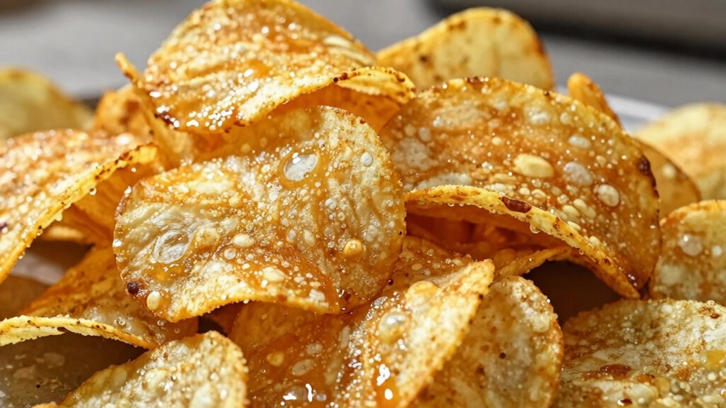 check seasoning texture smell