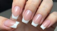 contemporary french nail designs