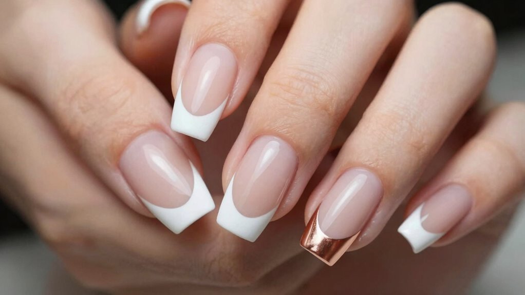 contemporary nail color accents