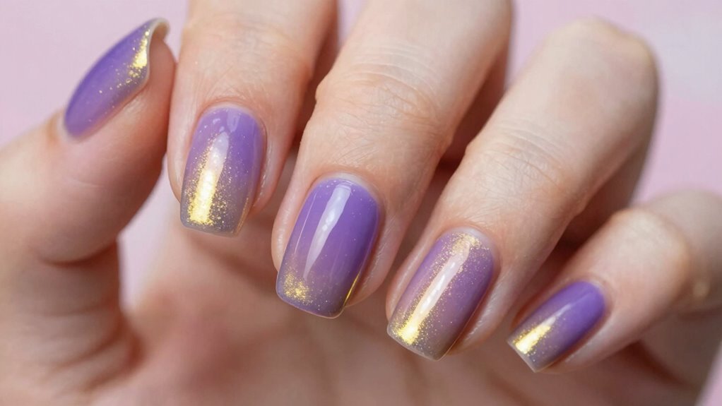 create stunning aura nails