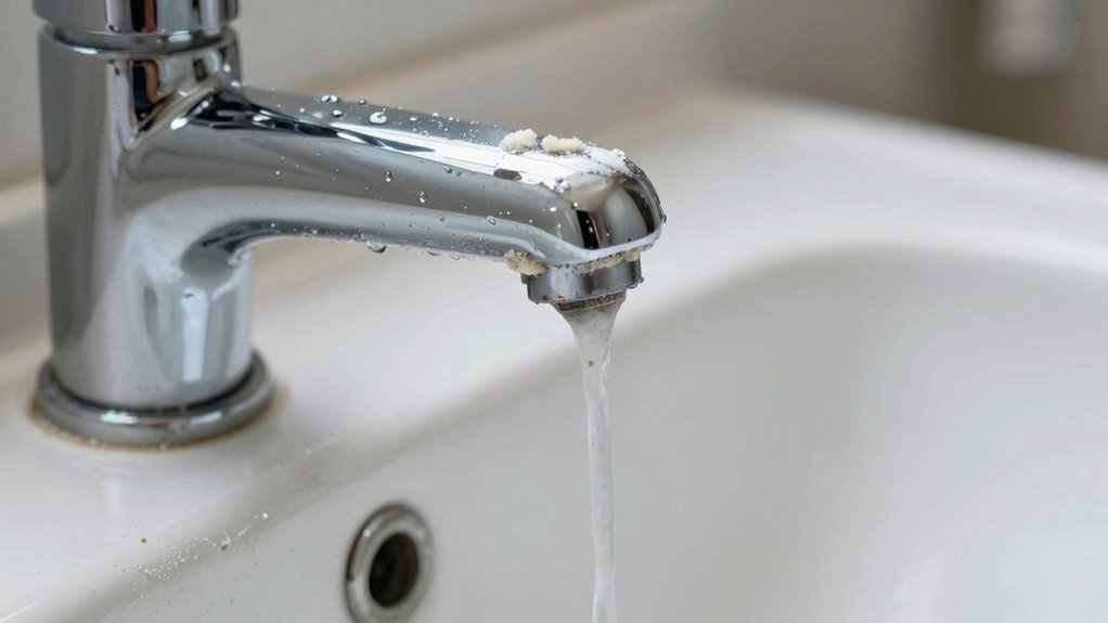 detect hard water damage