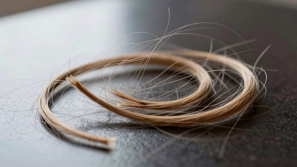 distinguish hair damage patterns