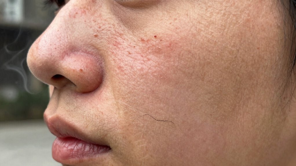 environmental damage weakens skin