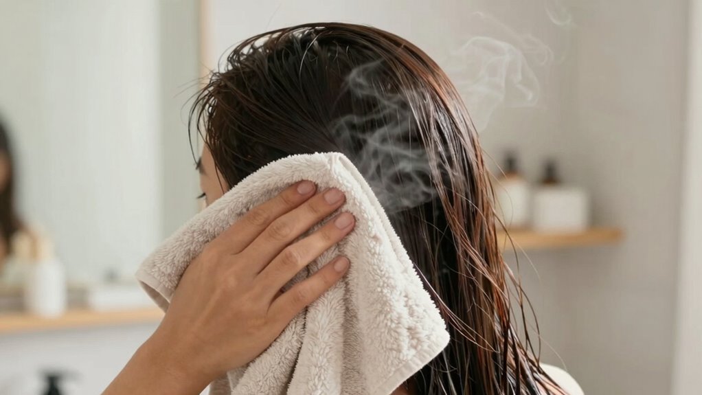 gentle microfiber towel technique