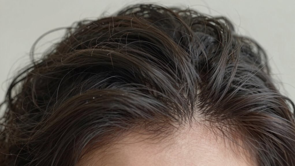 hair structure influences crown frizz