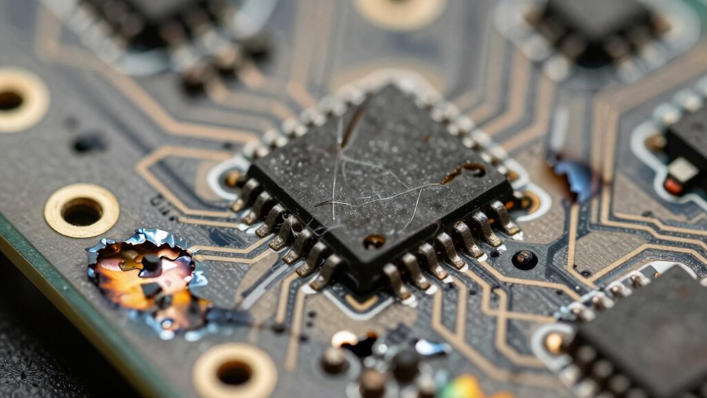 heat causes internal damage