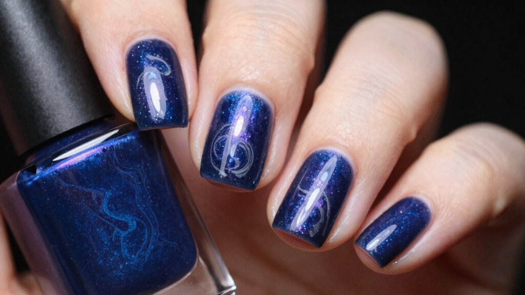 luxurious magnetic nail polish