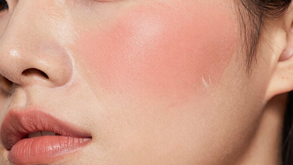 matte blush clean tools
