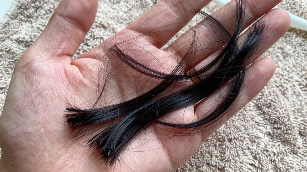 monitor hair loss patterns