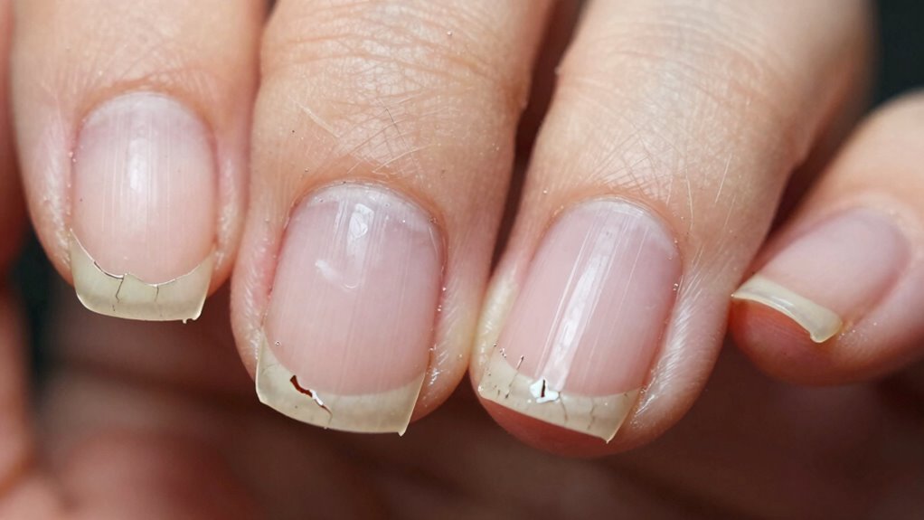 nails weaken break infect