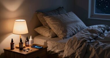 neglecting moisturizer before bed