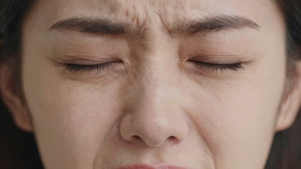 physical signs of purging