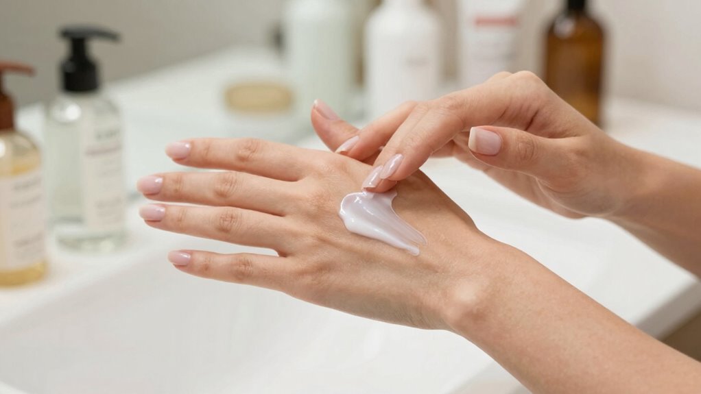 proper hand moisturizing technique