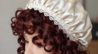 protect curls with satin bonnet