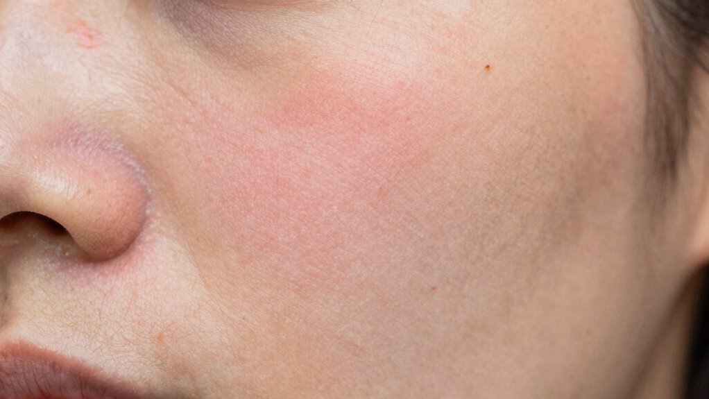 redness itching indicate barrier damage