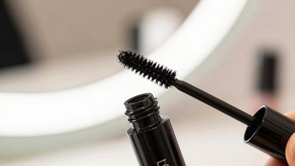 replace mascara regularly and inspect brush