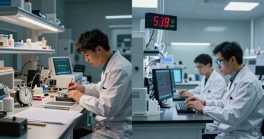 results delay comparison