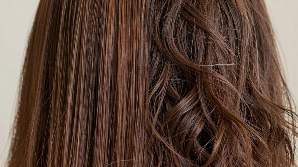 signs of damage frizz