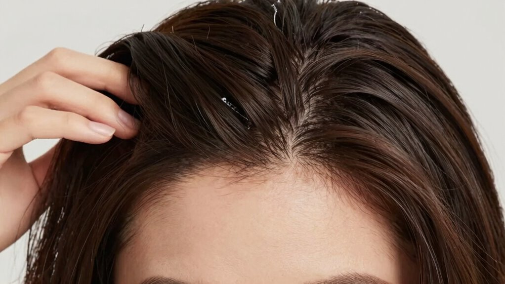 signs of excessive dry shampoo