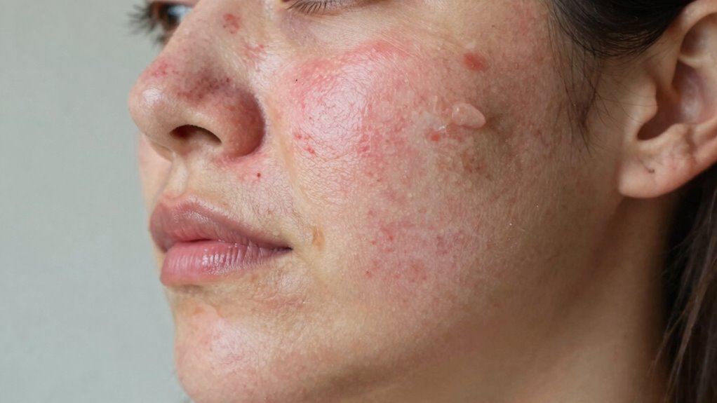signs of skincare irritation