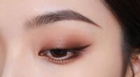 simple single brush eye makeup