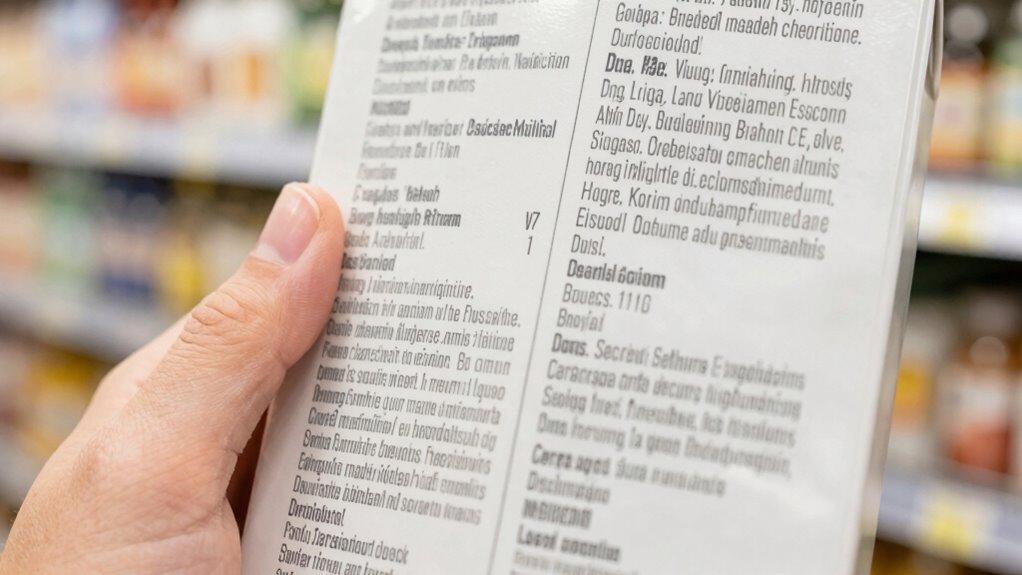 simplify ingredient list reading