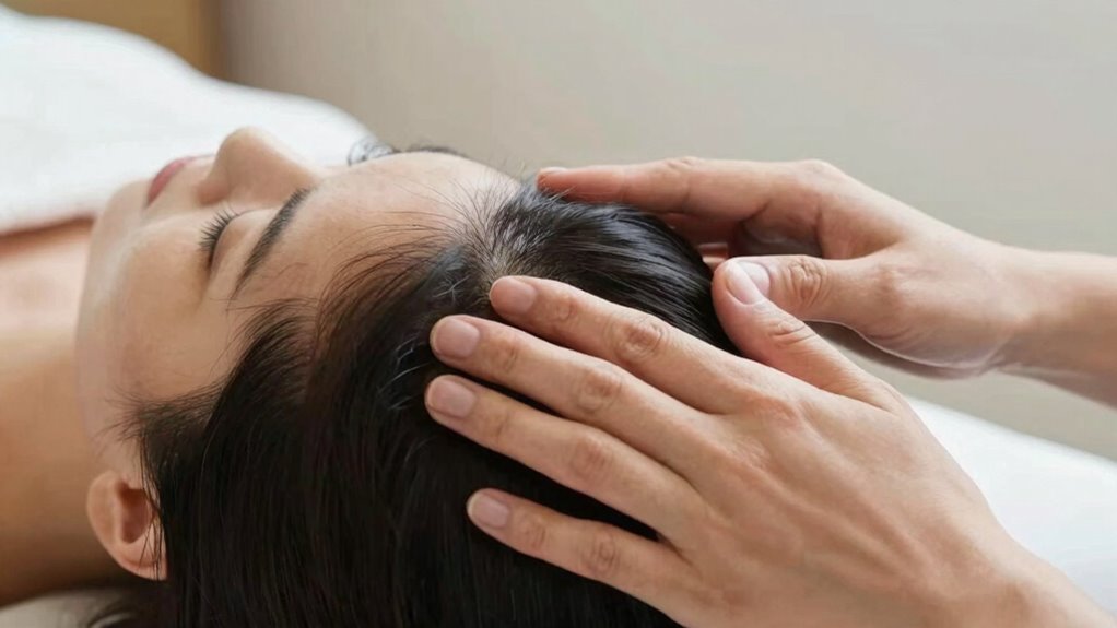 stimulate follicles for healthy hair