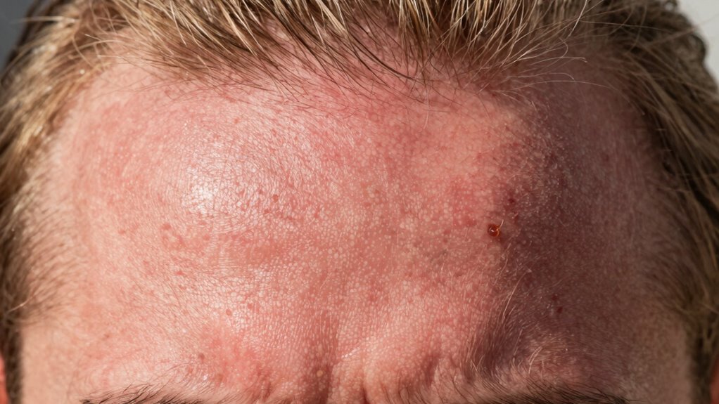 sun damage causes hair loss