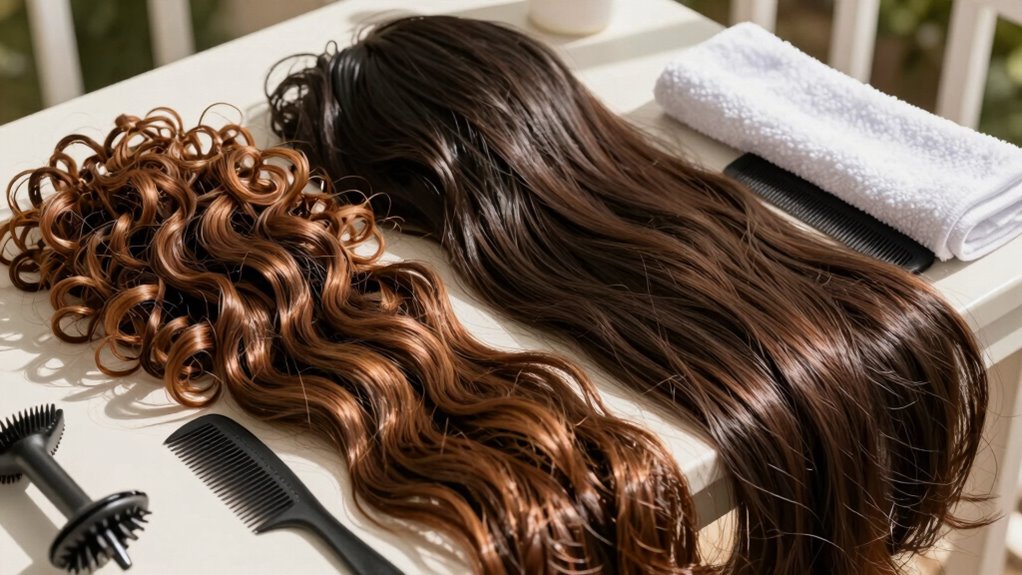 tailored air drying hair techniques