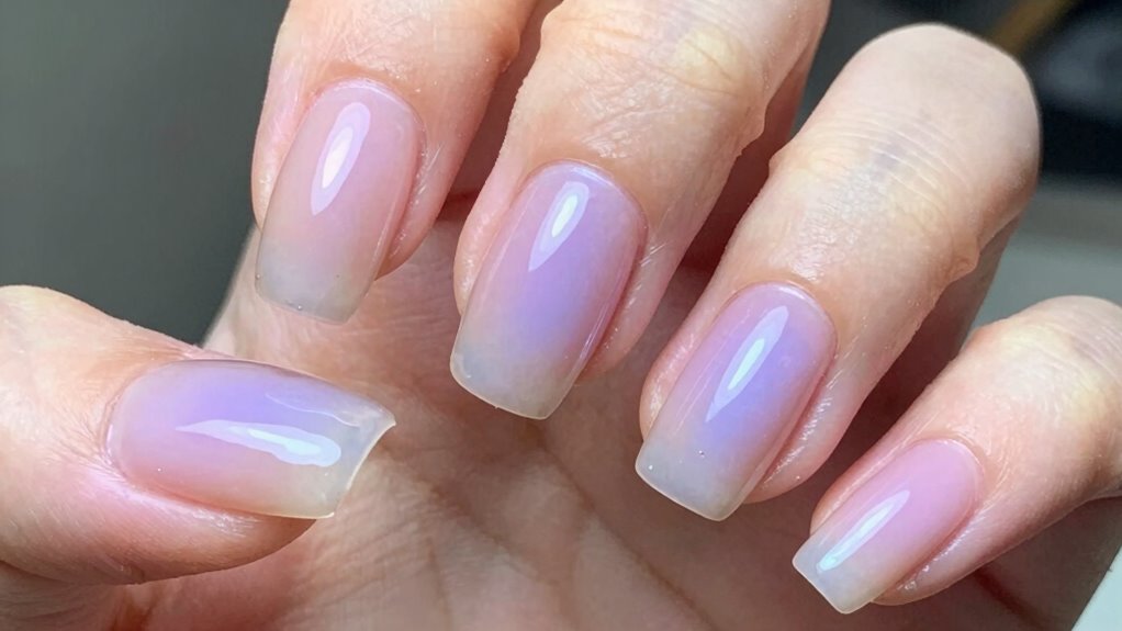 transparent jelly nail trend