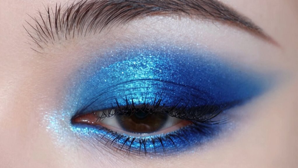 vivid blue looks luxurious