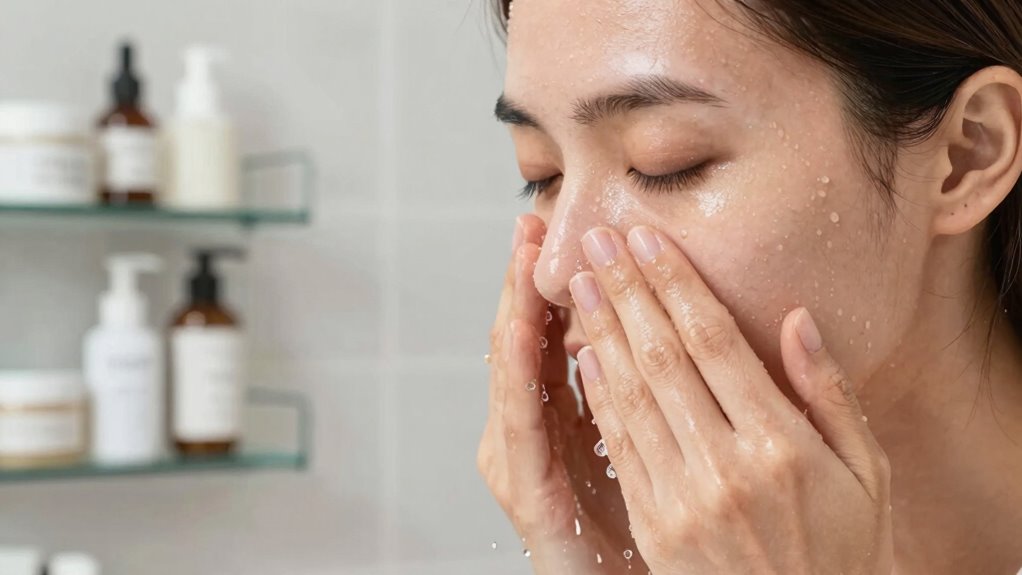 wash moisturize timing consistency