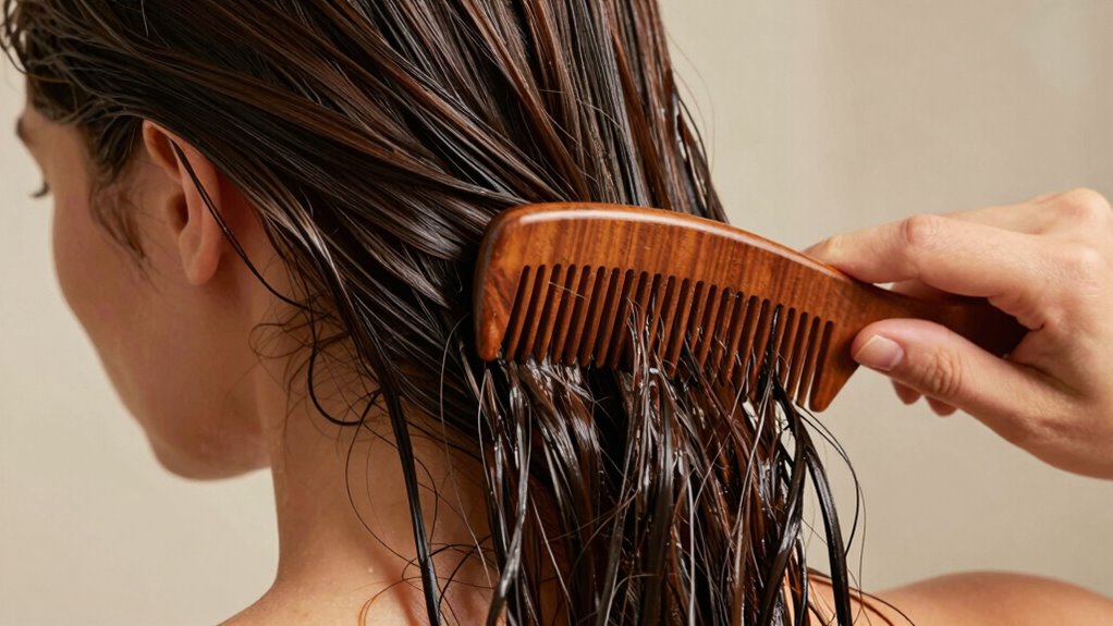 wet hair needs gentle care