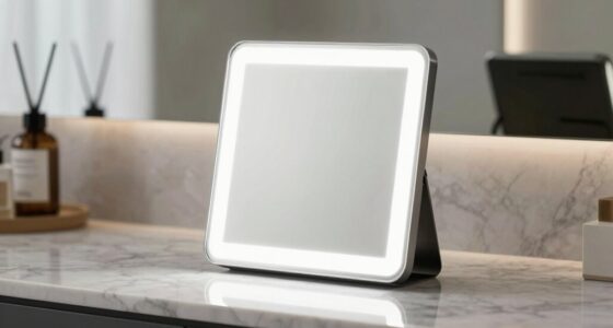adjustable portable led mirrors