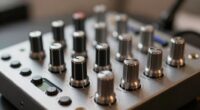 adjusting compressor threshold and ratio