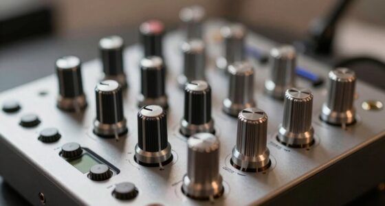 adjusting compressor threshold and ratio