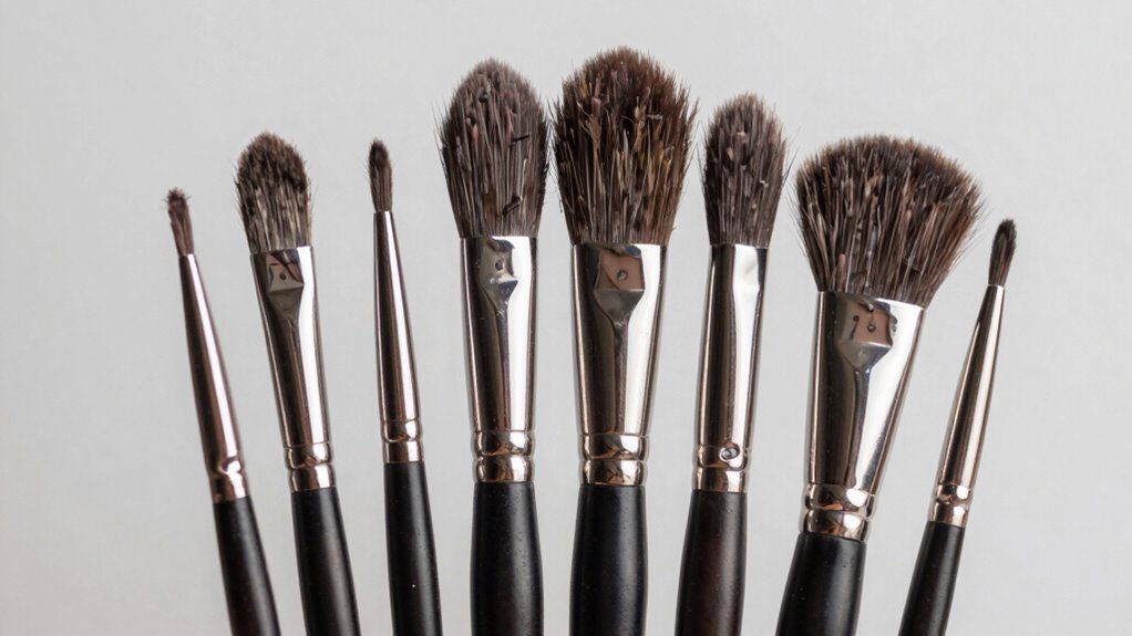 choose brushes for precision